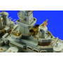 Set détaillage USS BB-55 North CarolinaTrumpeter - 1/350 - EDUARD 53018