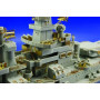 Set détaillage USS BB-55 North CarolinaTrumpeter - 1/350 - EDUARD 53018