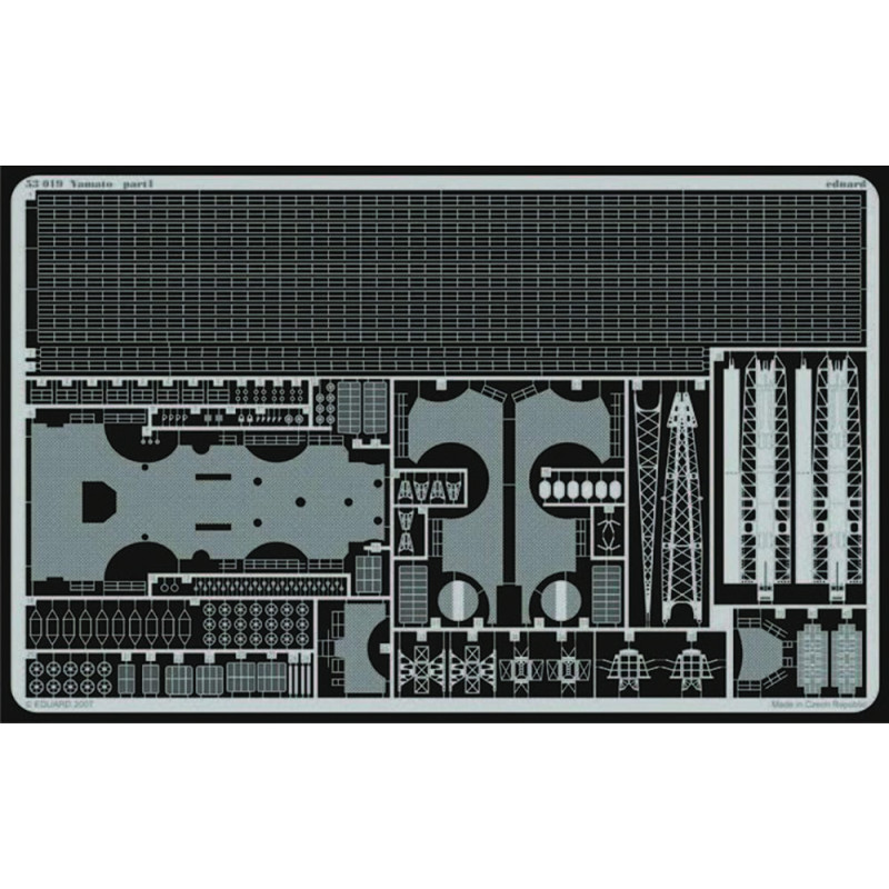 Set détaillage maquette Yamato Tamiya - 1/350 - EDUARD 53019