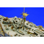 Set détaillage Maquette HMS Hood Trumpeter - 1/350 - EDUARD 53020