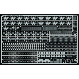 Set détaillage USS BB-63 Missouri pour maquette Tamiya - 1/350 - EDUARD 53021