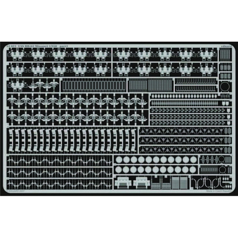 Set détaillage USS BB-63 Missouri pour maquette Tamiya - 1/350 - EDUARD 53021