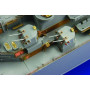 Set détaillage USS BB-63 Missouri pour maquette Tamiya - 1/350 - EDUARD 53021