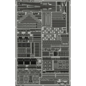 Détaillage Maquette Bismarck Revell - 1/350 - EDUARD 53035