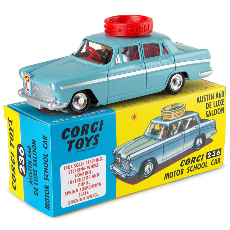 236 Austin A60 Deluxe Saloon Voiture d'auto-école - CORGI CD54321039
