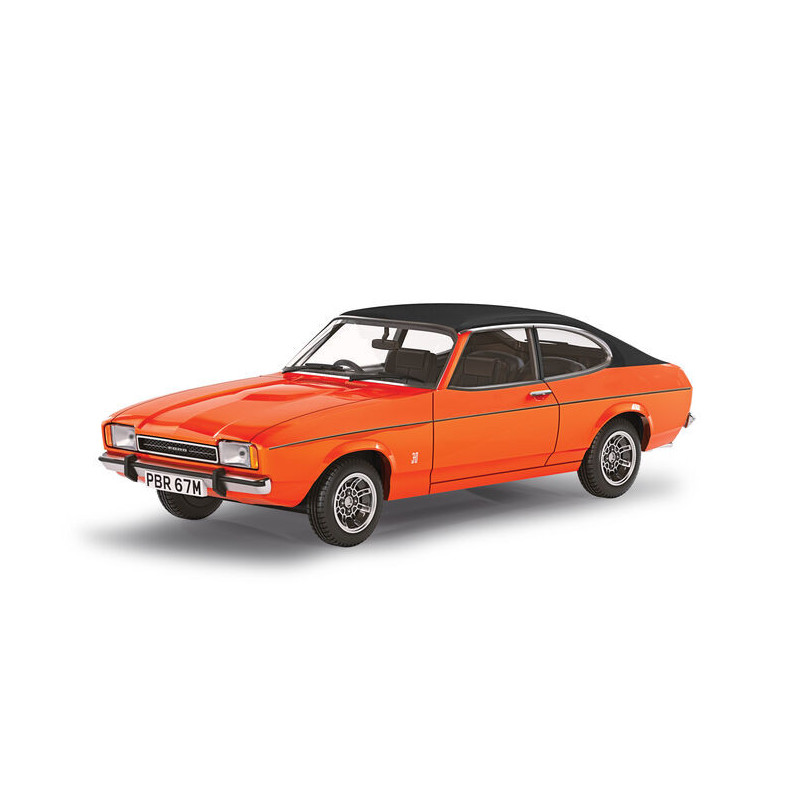 Ford Capri Mk2 3 litres Ghia Automatique, Rouge Sebring 1/43 - CORGI VA15401