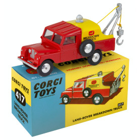 Dépanneuse Land Rover rétro n° 417 - CORGI CD54321006