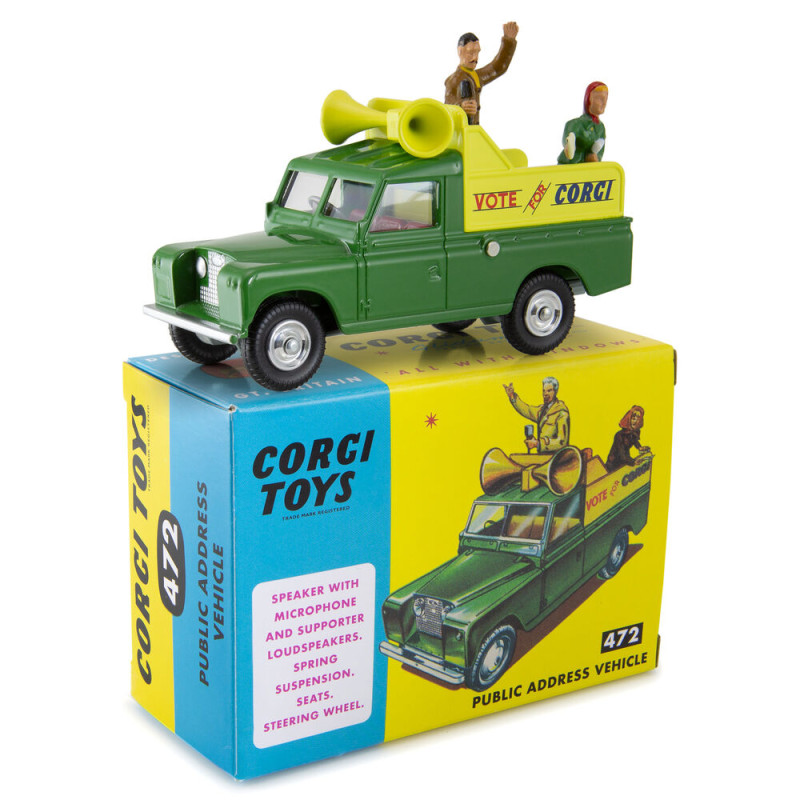 472 Land Rover Véhicule de sonorisation - CORGI CD54321022