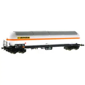 Wagon citerne gaz Zagkks SIMOTRA - ép. IV et V - HO - LS Models 30767