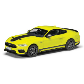 Ford Mustang Mk6 Mach 1, jaune Grabber - 1/43 - CORGI VA15504