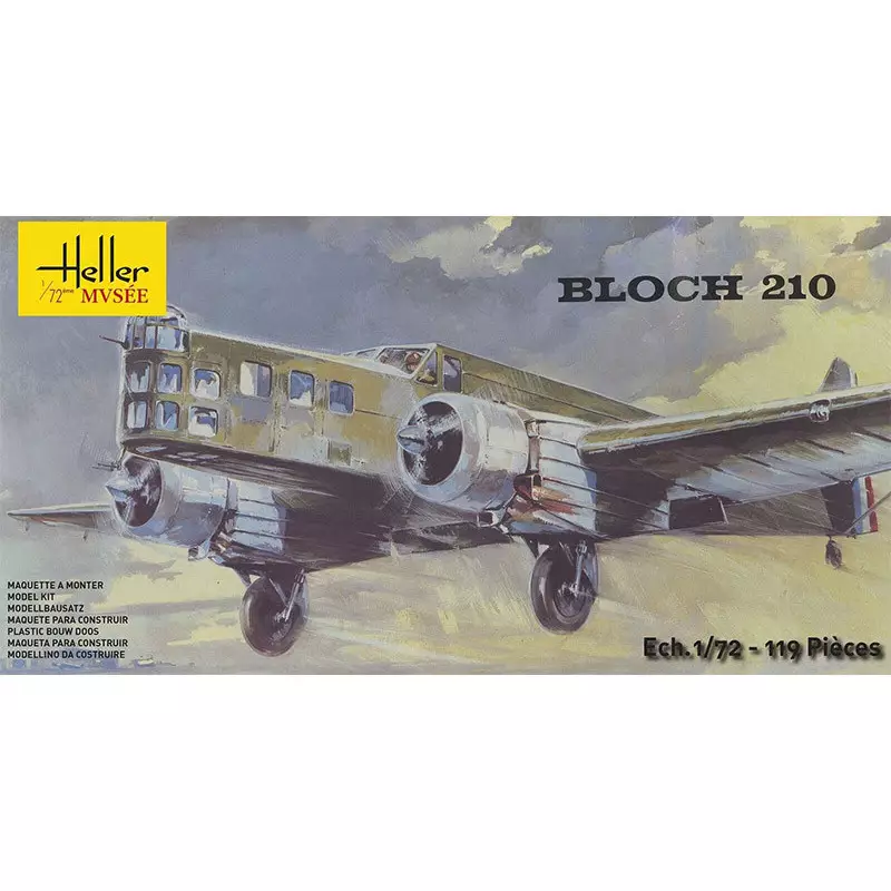 BLOCH 210 - échelle 1/72 - HELLER 80397