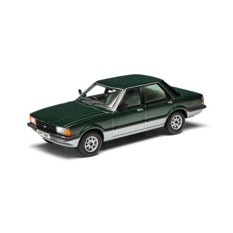 Ford Cortina Mk5 1.6 Carousel, Vert Forêt et Cristal - 1/43 - CORGI VA15005