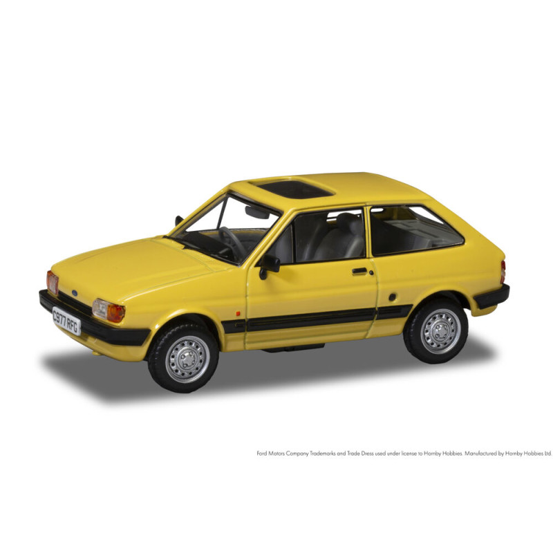 Ford Fiesta Mk2 1.1L. Citrine Yellow - 1/43 - CORGI VA14404