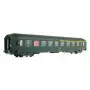 Voiture UIC couchettes logo jaune encadré SNCF ép IV - HO - REE VB-226
