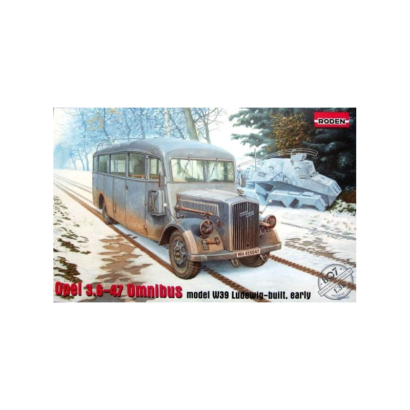 Opel Blitz 3.6-47 Omnibus W39 Ludewig - 1/35 - RODEN 807