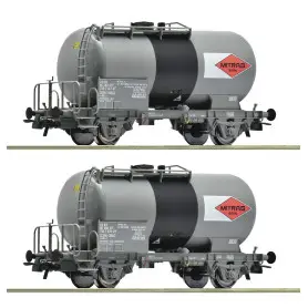 Set de 2x wagon citerne SBB ép. V - HO 1/87 - ROCO 6600196