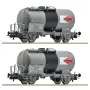 Set de 2x wagon citerne SBB ép. V - HO 1/87 - ROCO 6600196