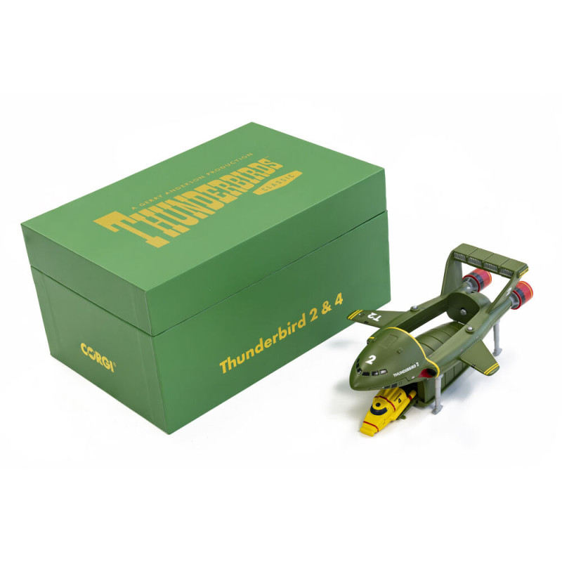 Corgi CC01501 Thunderbirds F.A.B. Collection – Station Spatiale Thunderbird 5 Moulée Sous Pression, Modèle Détaillé Avec Support D’affichage, Pour Collectionneurs Dès 14 Ans
