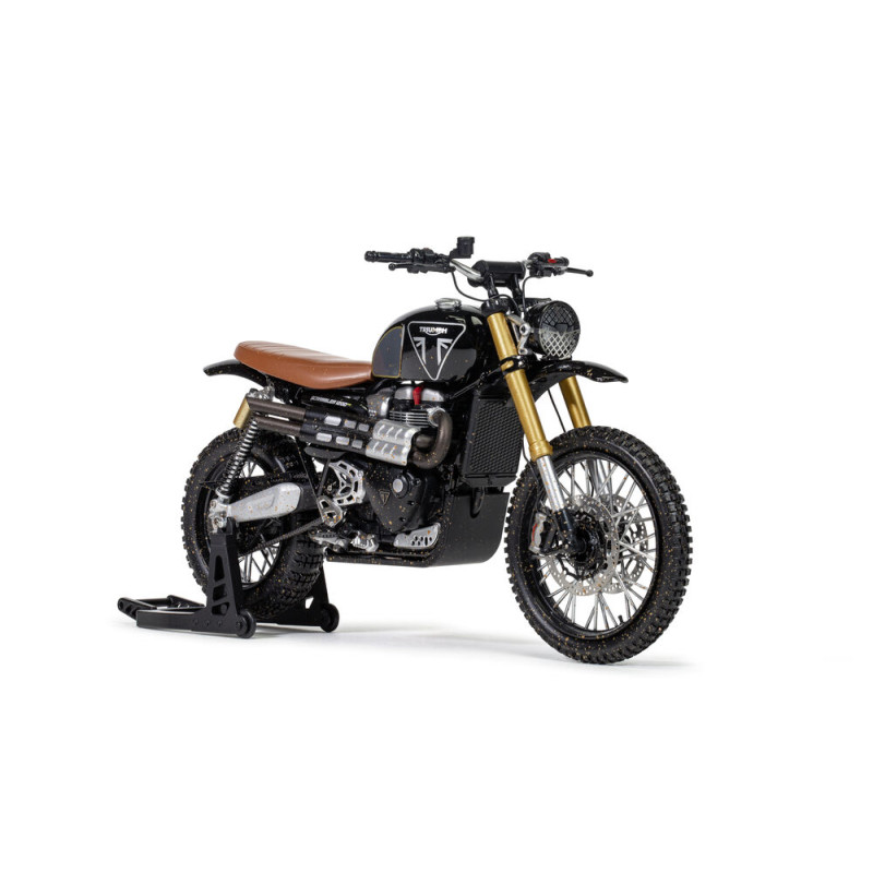 James Bond - Triumph Scrambler 1200XE « Mourir peut attendre » - 1/12 - CORGI CC08403