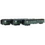 Set 3 voitures OCEM PARIS-LILLE SNCF époque IIIb - HO - LS Models MW40383