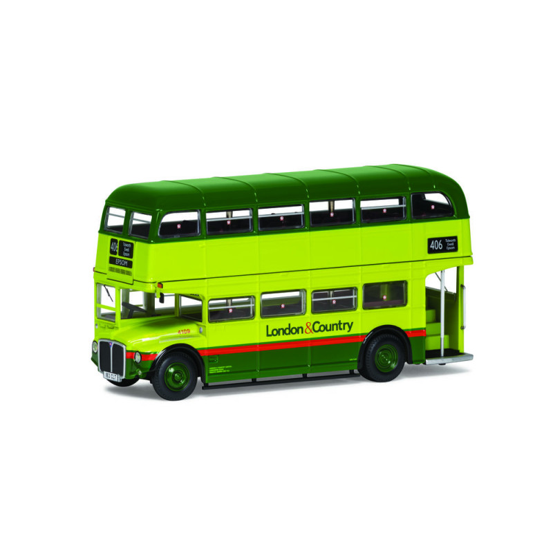 Bus anglais Ligne 406 Epsom - 1/76 - CORGI OM46313A
