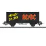 Wagon porte-conteneurs AC-DC "Moneytalks" 3 rails - HO 1/87 - MARKLIN 44832