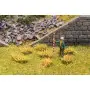 Touffes fleurs jaunes - HO 1/87 - FALLER 171383