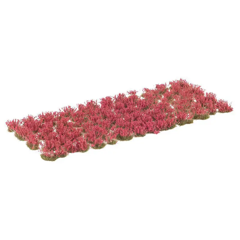 Touffes fleurs rouge - HO 1/87 - FALLER 171385