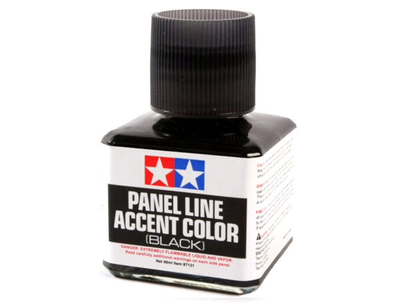 Jus enamel Noir Panel Line 40ml TAMIYA 87131