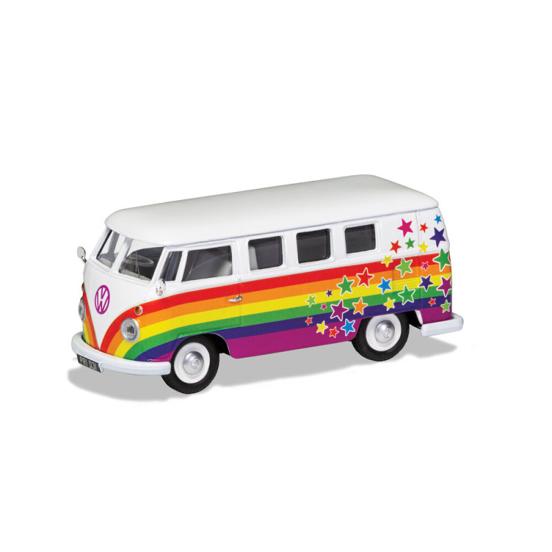 Volkswagen Campervan - Paix, Amour et Vœux - 1/43 - CORGI CC02731