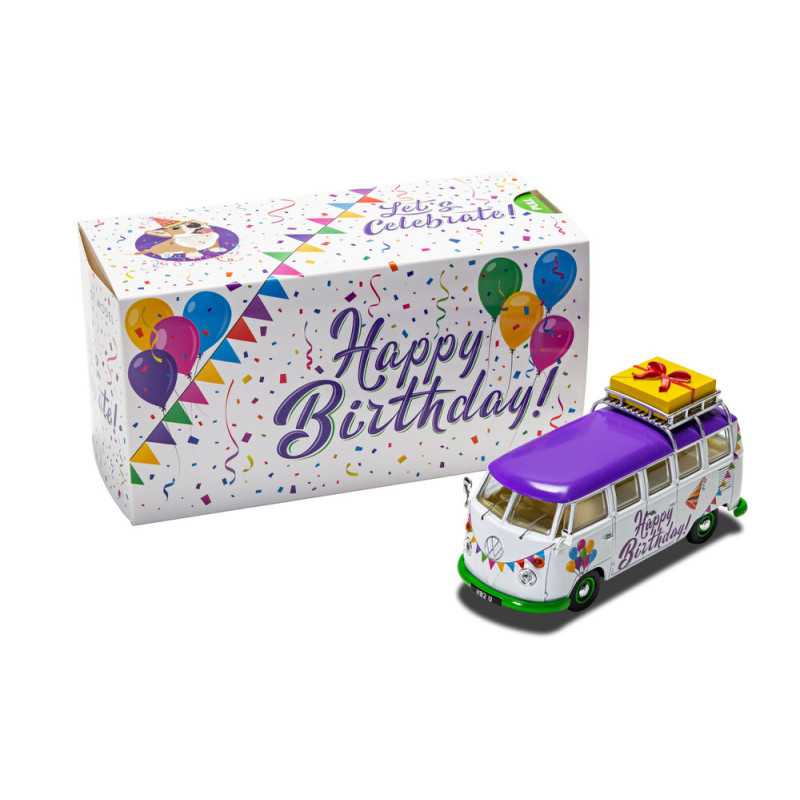 Volkswagen Campervan Happy Birthday - 1/43 - CORGI CC02734