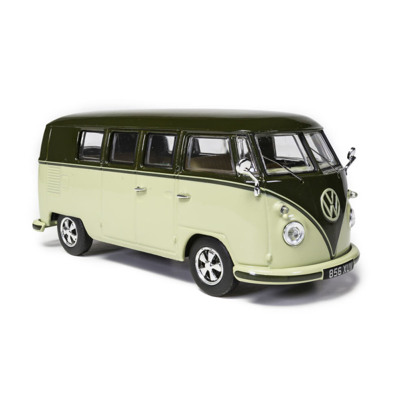 Volkswagen Campervan Type 2 (T1) Vert palmier et vert sable - 1/43 - CORGI VA14502