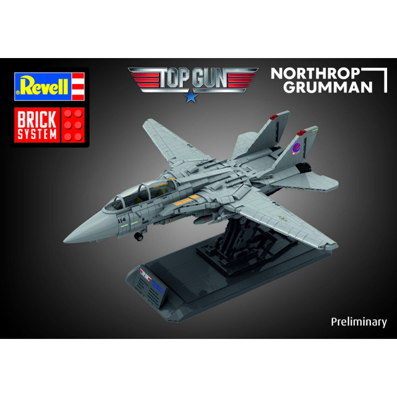 Maverick's F-14A Tomcat Top Gun Brick System - 1/32 - REVELL 00963