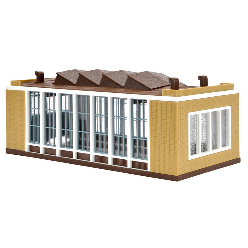 Maquette POLA HO 600 Hangar locomotive à vapeur - Modélisme