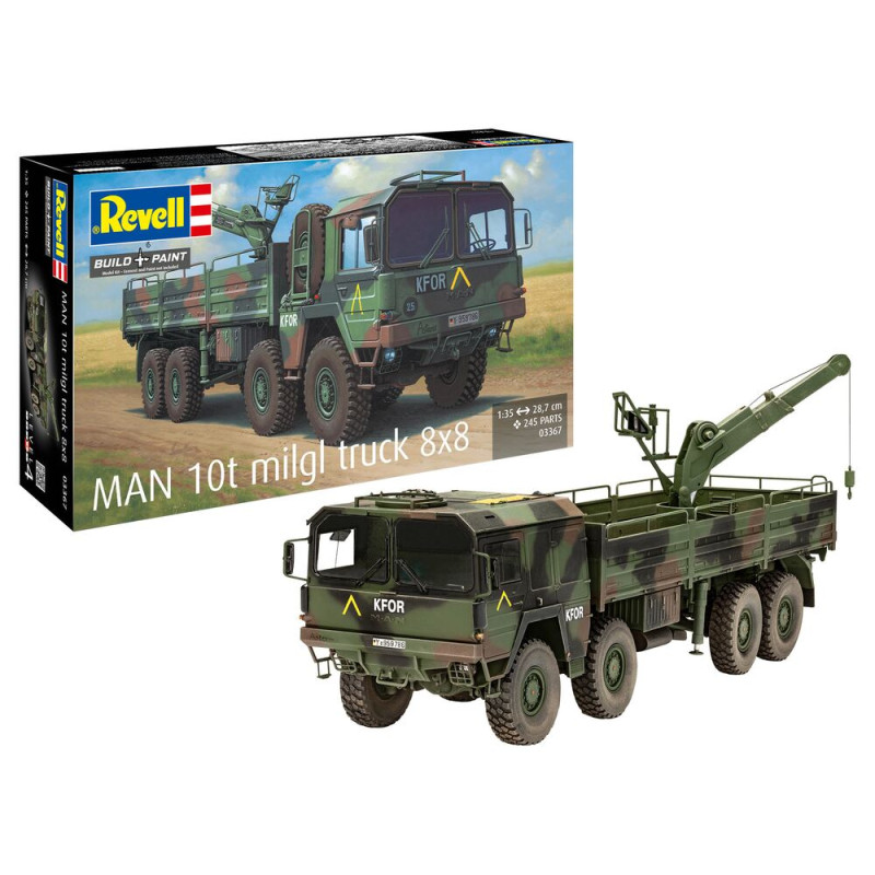 MAN 10t milgl truck 8x8 - 1/35 - REVELL 03367