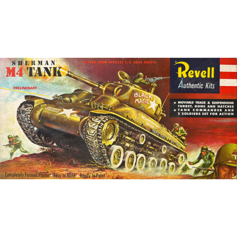 M4 Sherman 75 ans - 1/40 - REVELL 03369