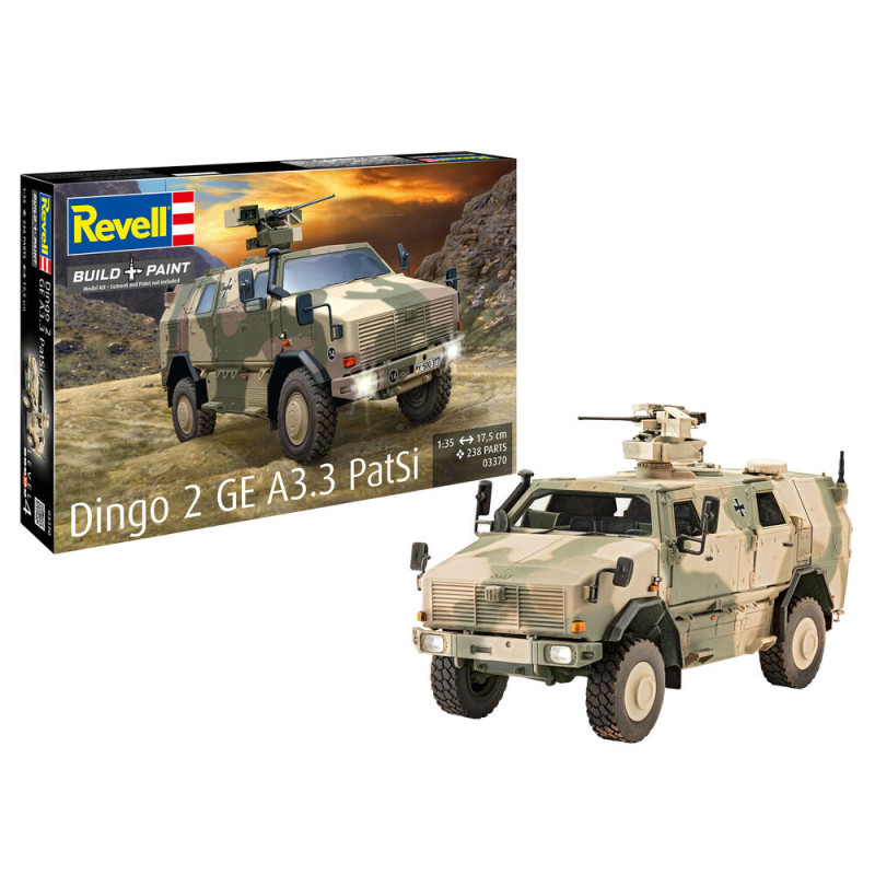Dingo 2 GE A3.3 PatSi - 1/35 - REVELL 03370