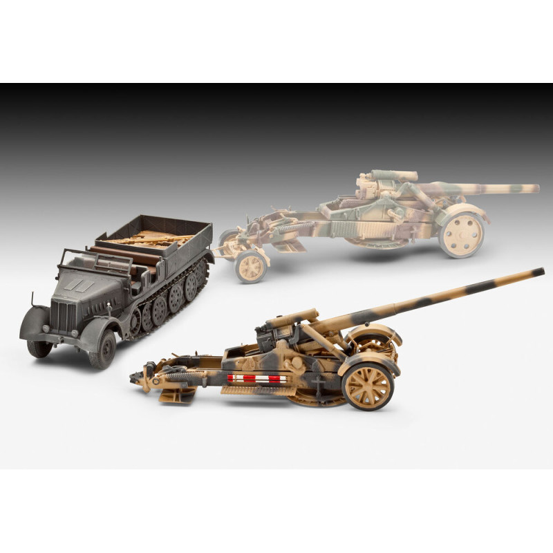 Sd.Kfz.9 Famo 21cm Mörser 18 / ou 17cm Kanone 18 - 1/72 - REVELL 03371