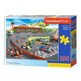 Formula Racing - Puzzle 100 pièces - CASTORLAND