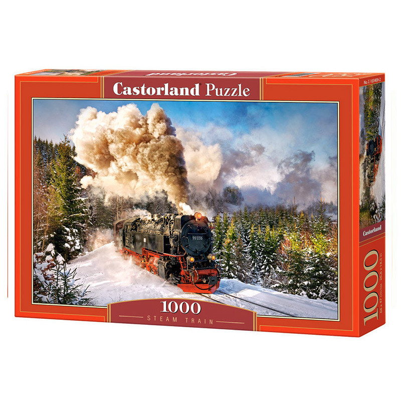 Steam Train - Puzzle 1000 pièces - CASTORLAND