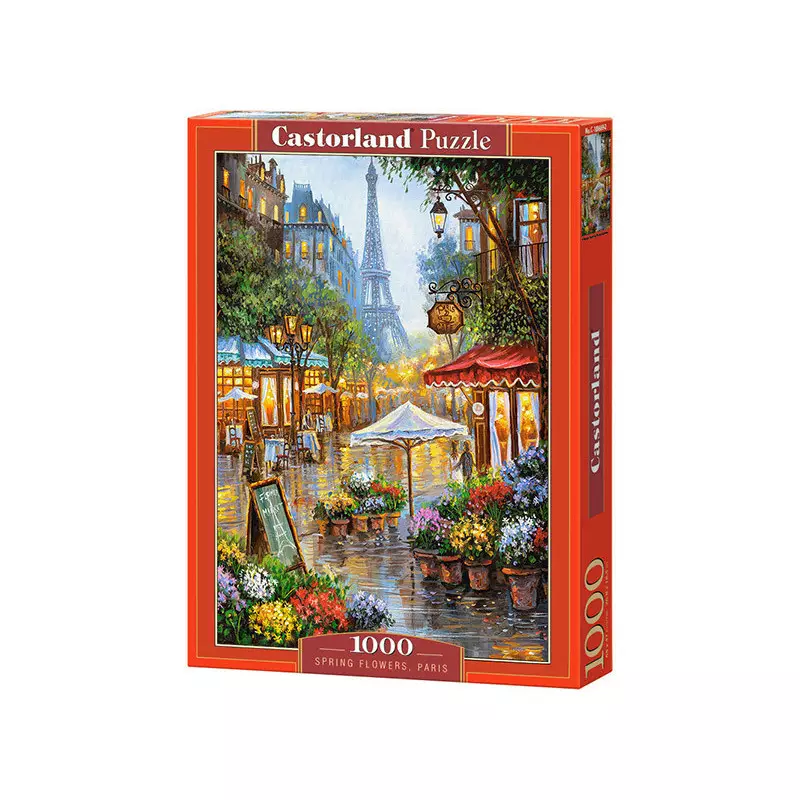 Spring Flowers, Paris - Puzzle 1000 pièces - CASTORLAND