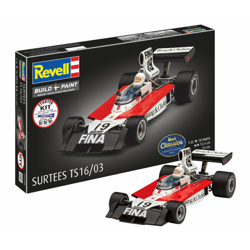 Surtees TS16/03 Kit complet - 1/32 - REVELL 77739