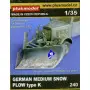 Pelle à neige pour kit Italeri Mercedes L3000 - 1/35 - PLUS MODEL 240