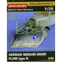 Pelle à neige pour kit Italeri Mercedes L3000 - 1/35 - PLUS MODEL 240