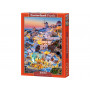 Santorini Lights - Puzzle 1000 pièces - CASTORLAND