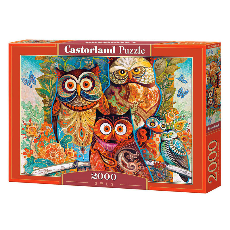 Owls - Puzzle 2000 pièces - CASTORLAND