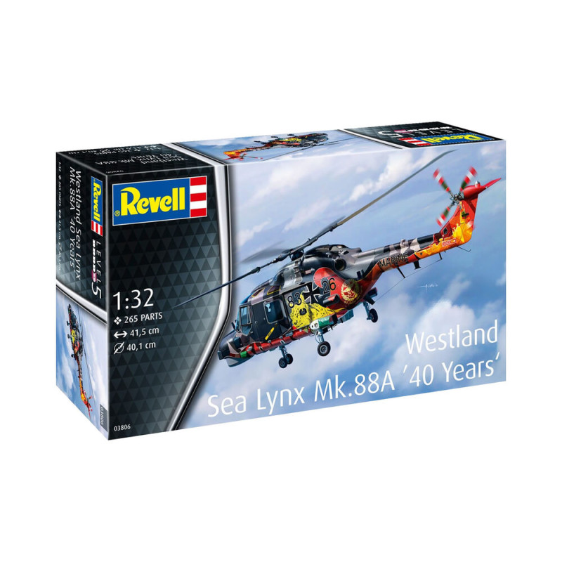 Hélicoptère Westland Lynx Sonderlackierung - 1/32 - REVELL 03806