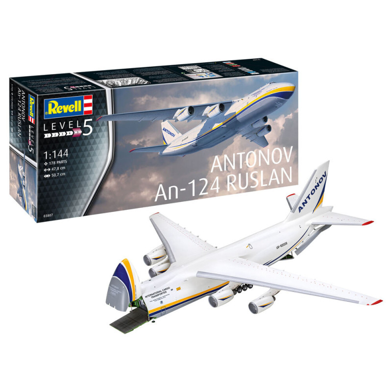Antonov AN-124 Ruslan - 1/144 - REVELL 3807