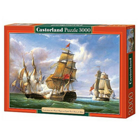Combat naval 21 avril 1806 - Puzzle 3000 pièces - CASTORLAND