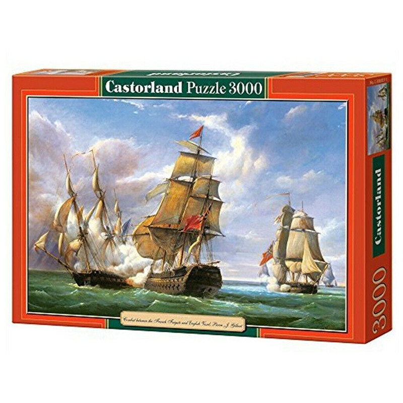 Combat naval 21 avril 1806 - Puzzle 3000 pièces - CASTORLAND